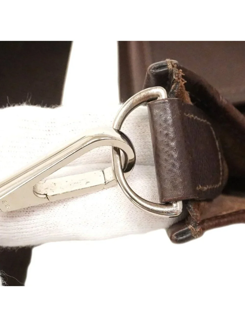 Hermes Shoulder Bag Evelyne Veau Epsom Havana Silver